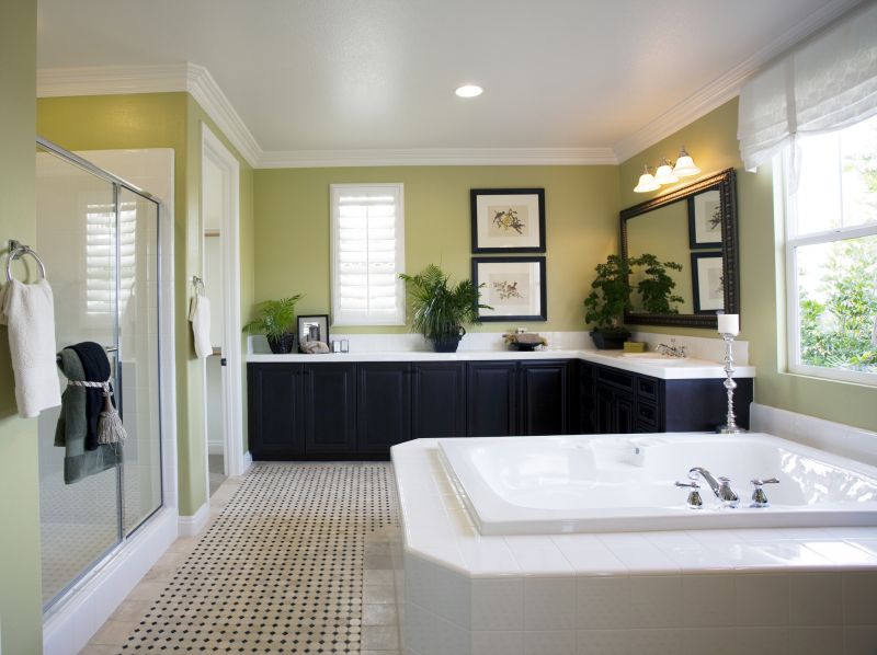 Contemporary Tub and Shower Combos